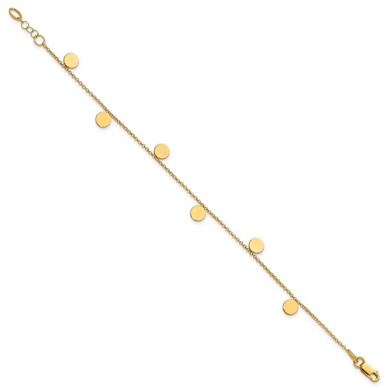 Herco 14K Gold Bracelet Small Rounds