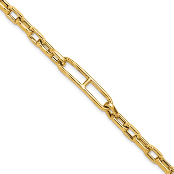 Herco 14K Polished Fancy Link 8 inch Bracelet
