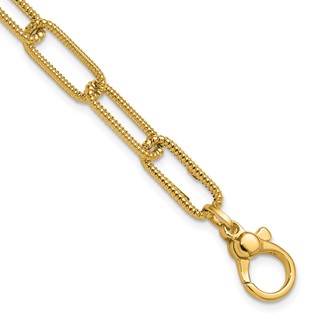 Herco 14K Gold Twist Oval Links 7.0mm