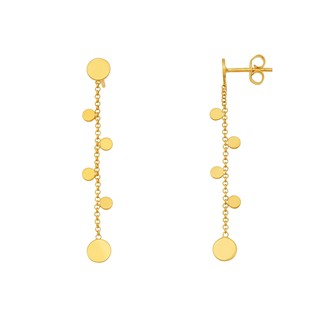 Herco 14K Gold Earrings Small Rounds