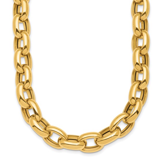 HERCO Gold Oval Links