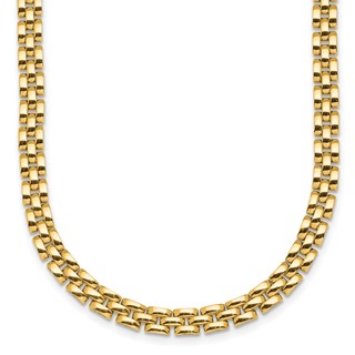 HERCO Gold 3 Row 4.8mm Pantera Necklaces