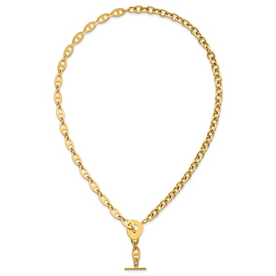 HERCO Gold Mixed Link Necklaces