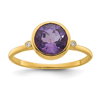 HERCO 14k Gemstone & Diamond Rings