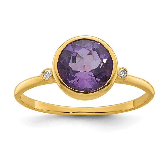 HERCO 14k Gemstone & Diamond Rings