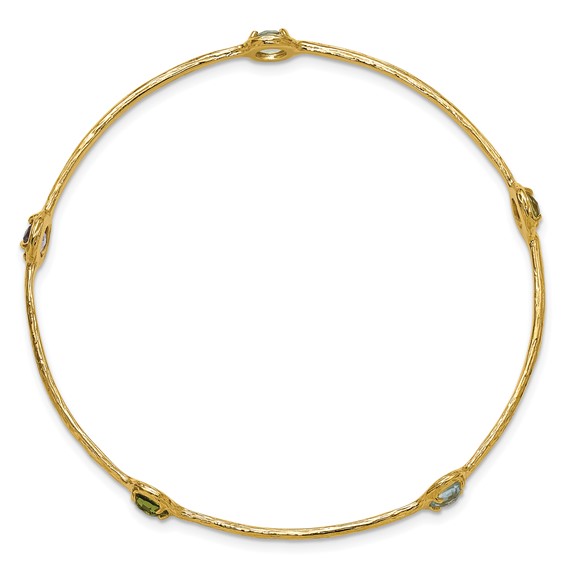 HERCO Gold Gemstone Bangles
