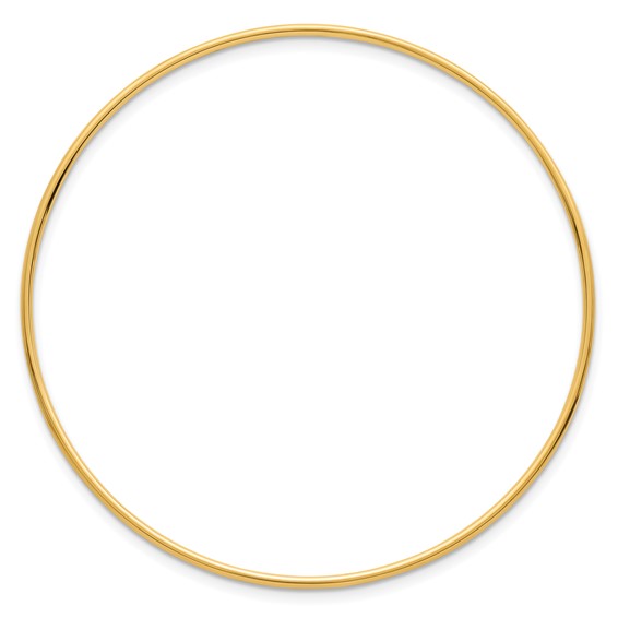 Herco 14K Polished 1.5mm Slip-on Bangle