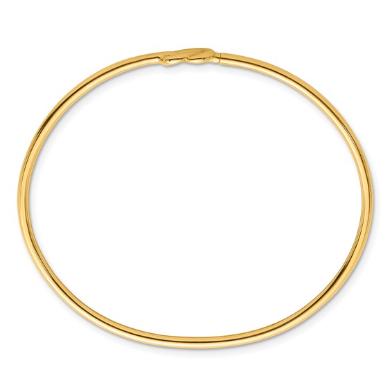 Herco 14K Polished Knot Bangle