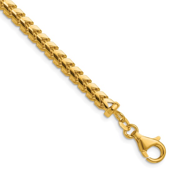 Herco 14K Polished 4.25mm Solid Franco 22 Inch Chain