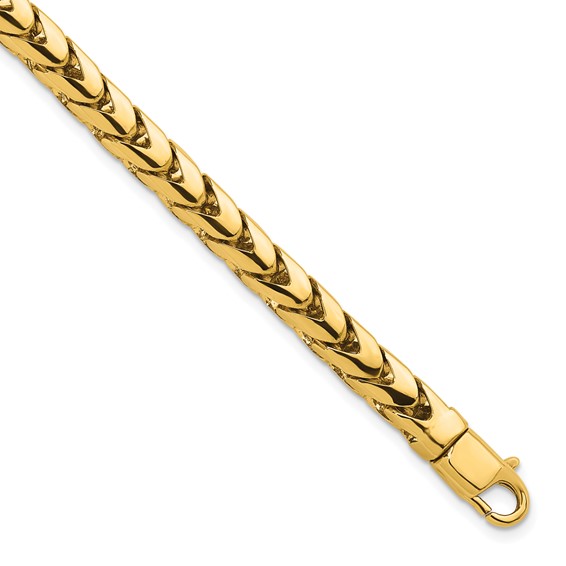 Herco Gold Solid Customizable Franco Link Chain