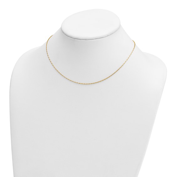 Herco Gold 1.2mm Fancy Link Chain