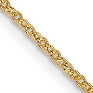 Leslie's 14K 1.1mm Flat Cable Chain