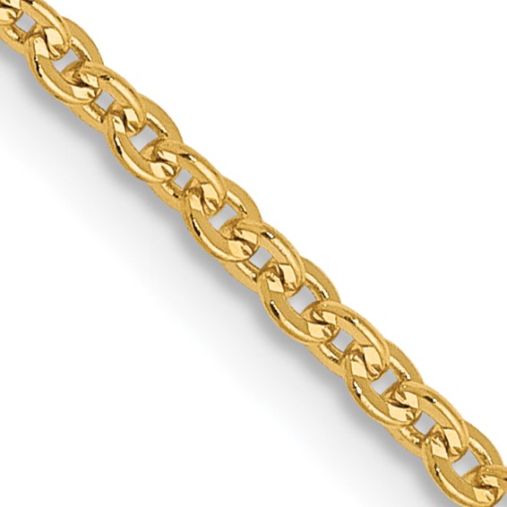 Leslie's 14K 1.7mm Flat Cable Chain
