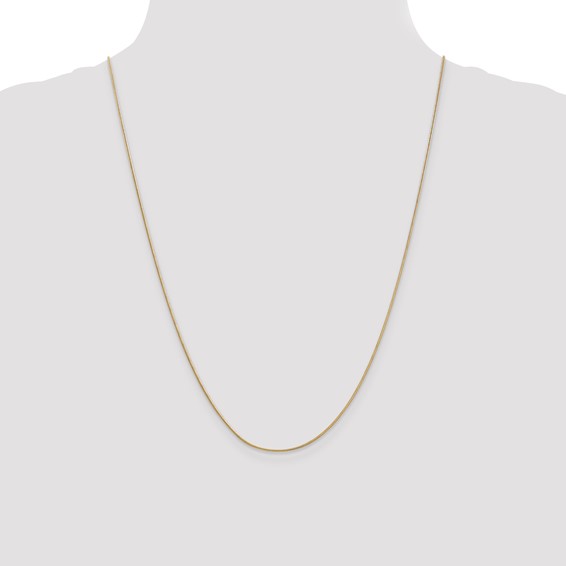Leslie's 14K .9mm Round Snake Chain