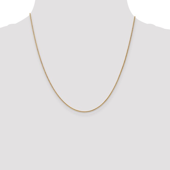 Leslie's 14K 1.0mm Spiga Chain