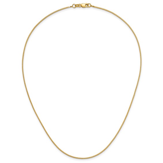 Leslie's 14K .9mm Box Chain