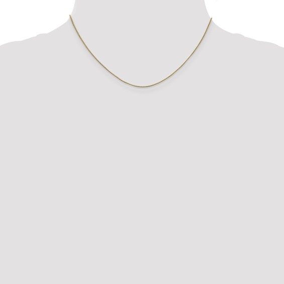 Leslie's 14K .7mm Box with Lobster Clasp Chain