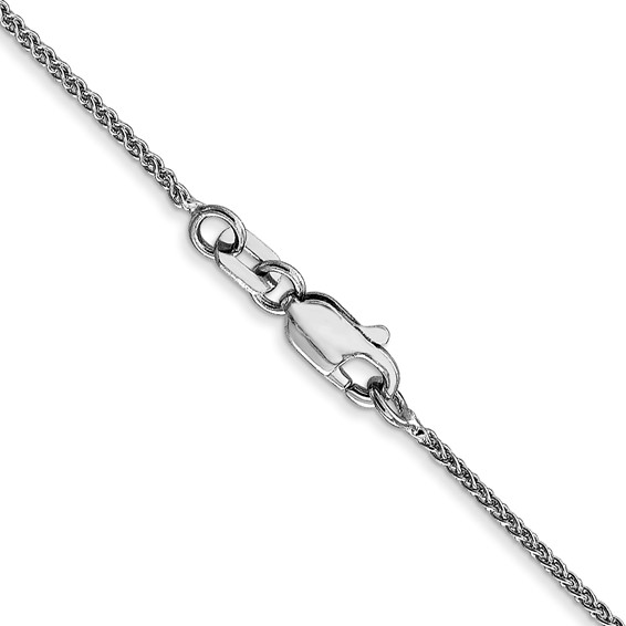 Leslie's 14K White Gold 1.0mm Spiga Chain