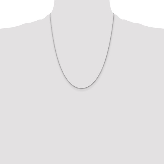 Leslie's 14K White Gold 1.0mm Spiga Chain