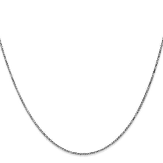 Leslie's 14K White Gold 1.2mm Spiga Chain