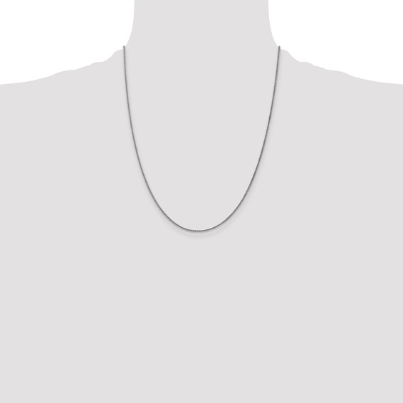 Leslie's 14K White Gold 1.2mm Spiga Chain