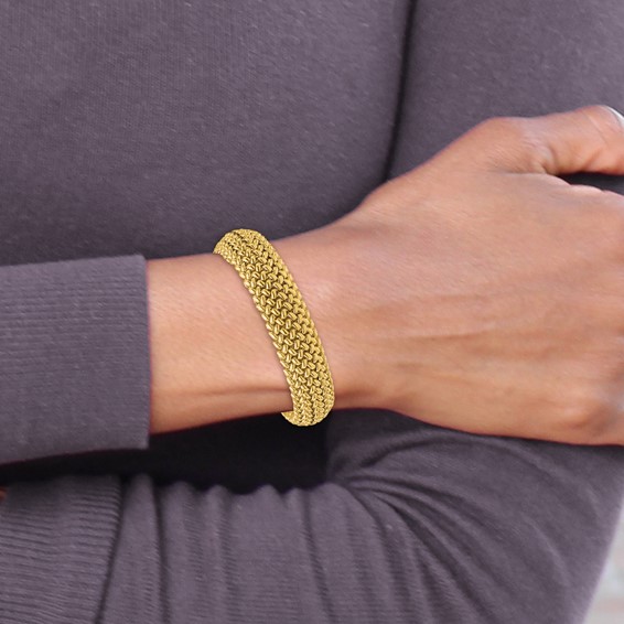 HERCO Gold Mesh Bracelets