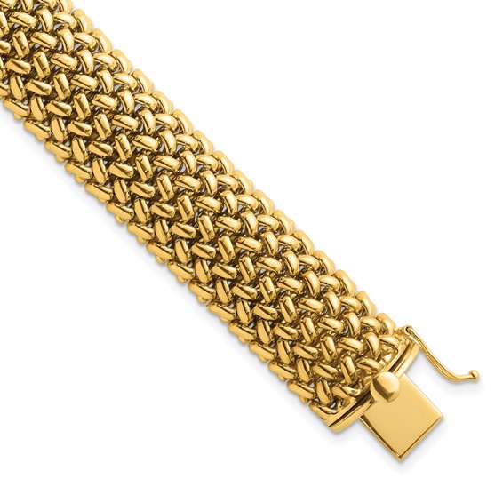 HERCO Gold Mesh Bracelets