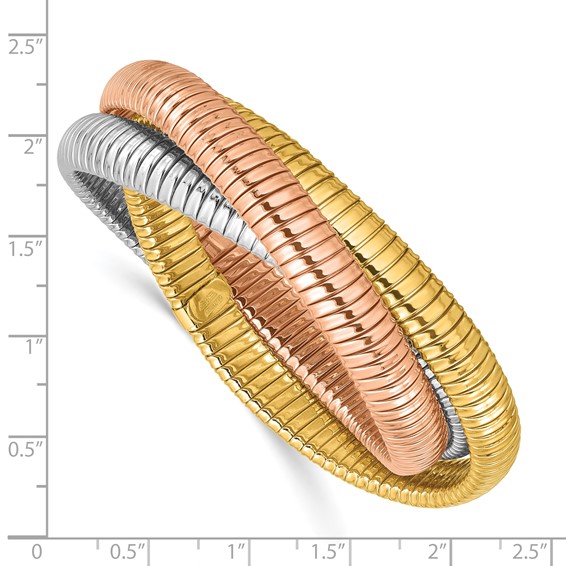 HERCO Gold Triple Bracelets