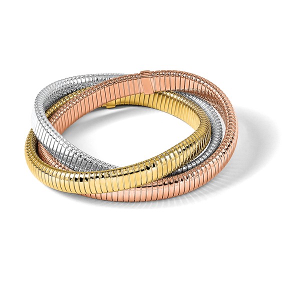 HERCO Gold Triple Bracelets