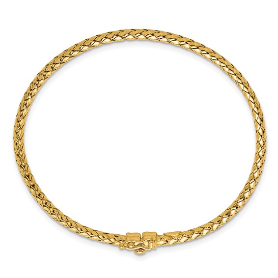 HERCO Gold Woven Bangles