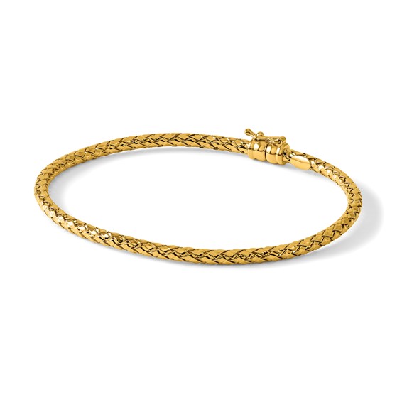 HERCO Gold Woven Bangles
