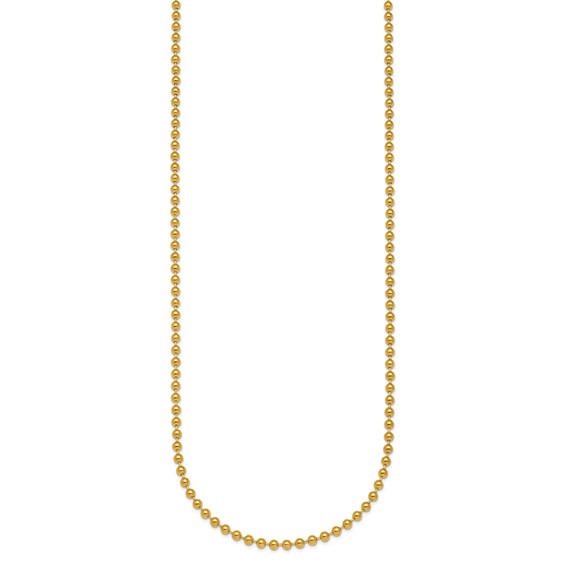 Herco Gold Solid Beaded Chain