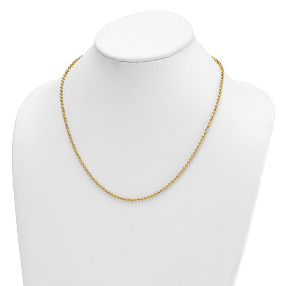 Herco Gold Solid Beaded Chain