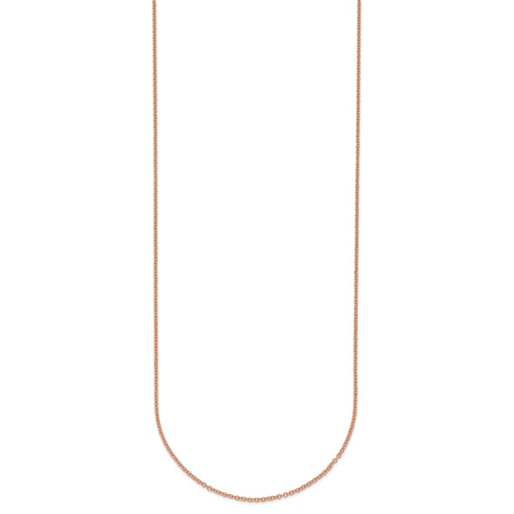 Herco Pink Gold Adjustable Cable Chain