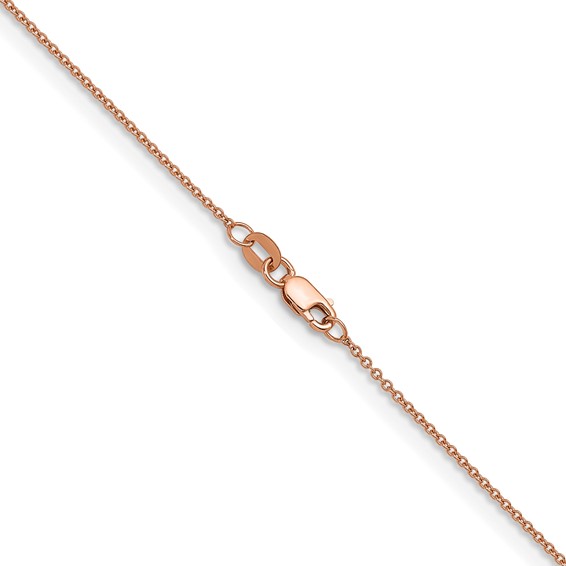 Herco Pink Gold Adjustable Cable Chain
