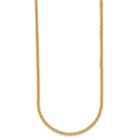 Herco Gold Round Cable Chain