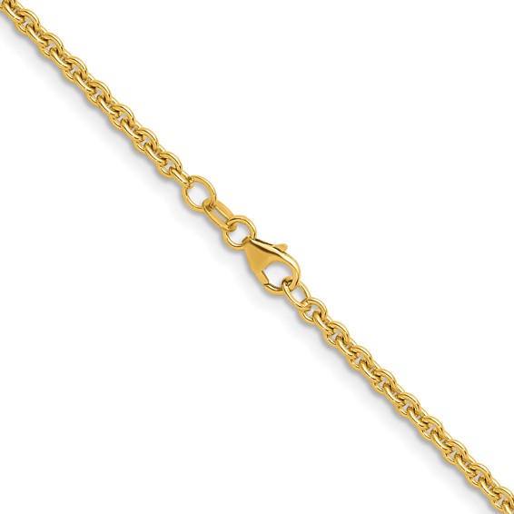 Herco Gold Round Cable Chain