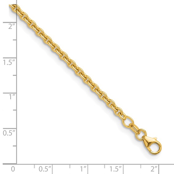 Herco Gold Round Cable Chain