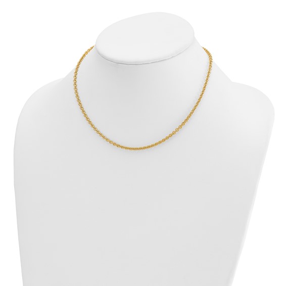 Herco Gold Round Cable Chain