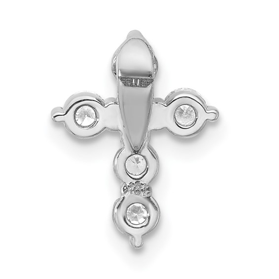 HERCO White Gold Diamond Pendant Crosses