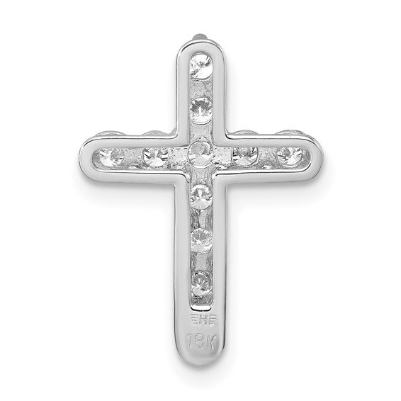 HERCO White Gold Diamond Pendant Crosses
