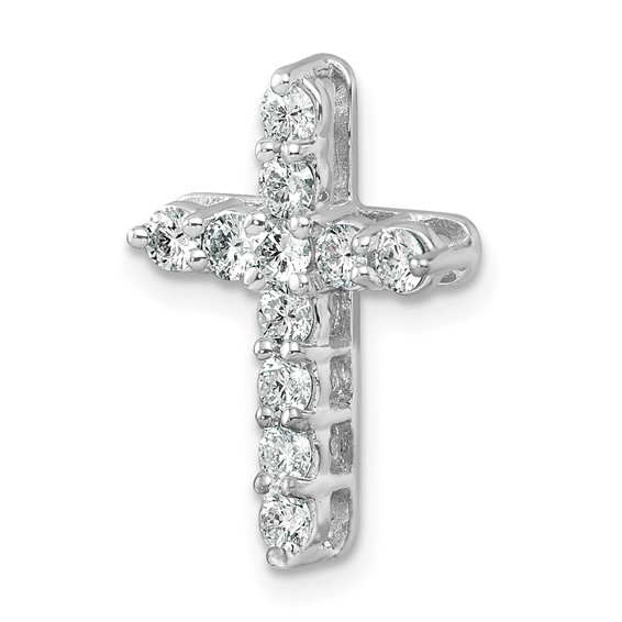HERCO White Gold Diamond Pendant Crosses
