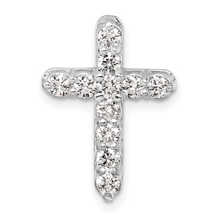 HERCO White Gold Diamond Pendant Crosses