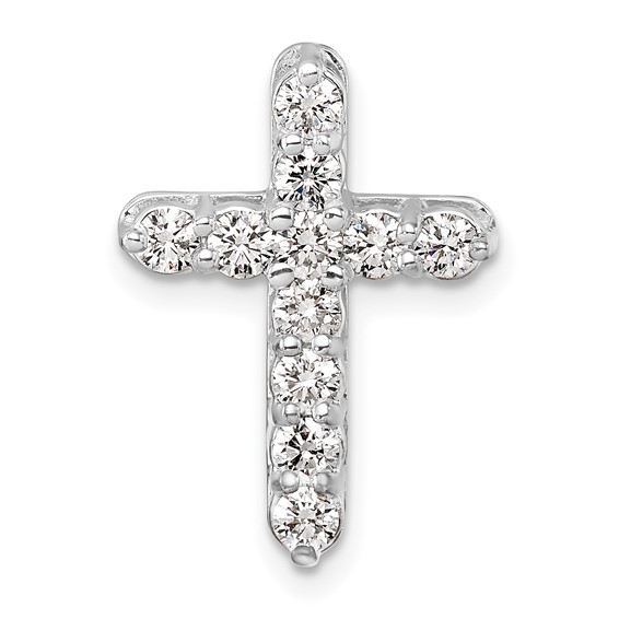 HERCO White Gold Diamond Pendant Crosses