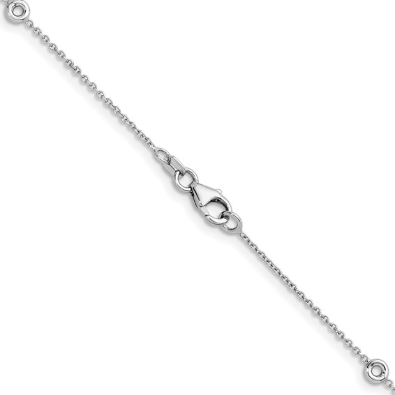 HERCO  Gold Diamond Stations Necklace Mountings