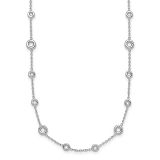 HERCO  Gold Diamond Stations Necklace Mountings