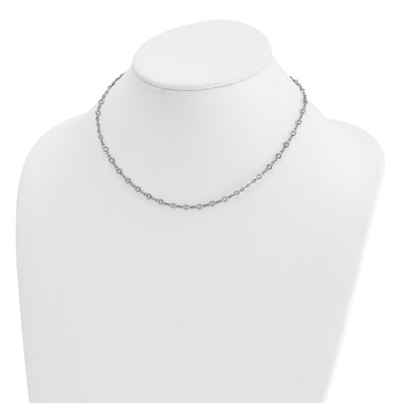 HERCO Gold Diamond Stations Necklace Mountings