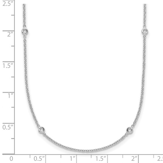 HERCO  Gold Diamond Stations Necklace Mountings          