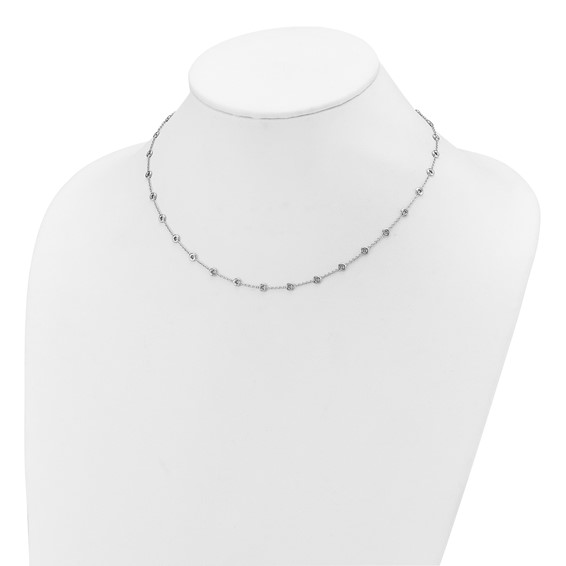 HERCO  Gold Diamond Stations Necklace Mountings