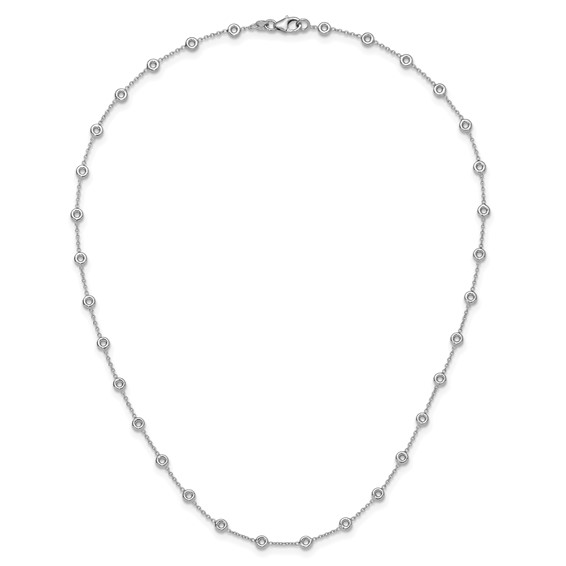 HERCO  Gold Diamond Stations Necklace Mountings